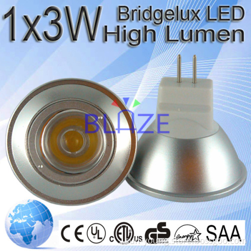 led lamp light mr11 3w DC 12V